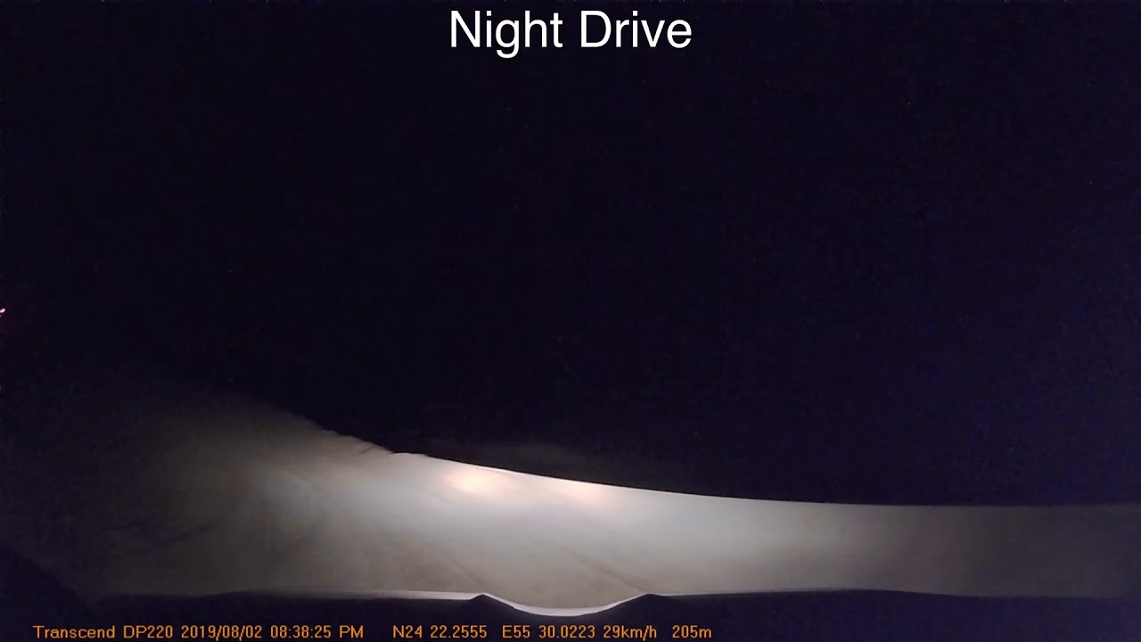 Desert Night Drive