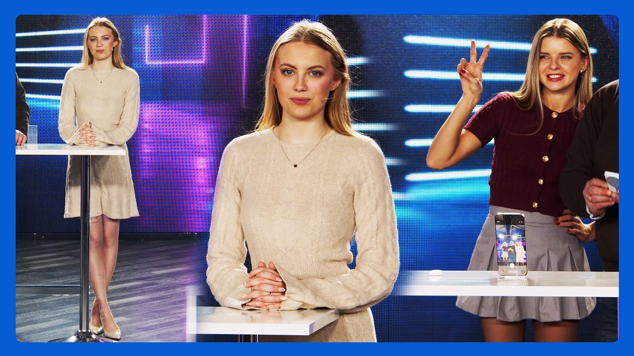 Diana & Lina präsentieren das neue Selfie-Display von @PEARL TV