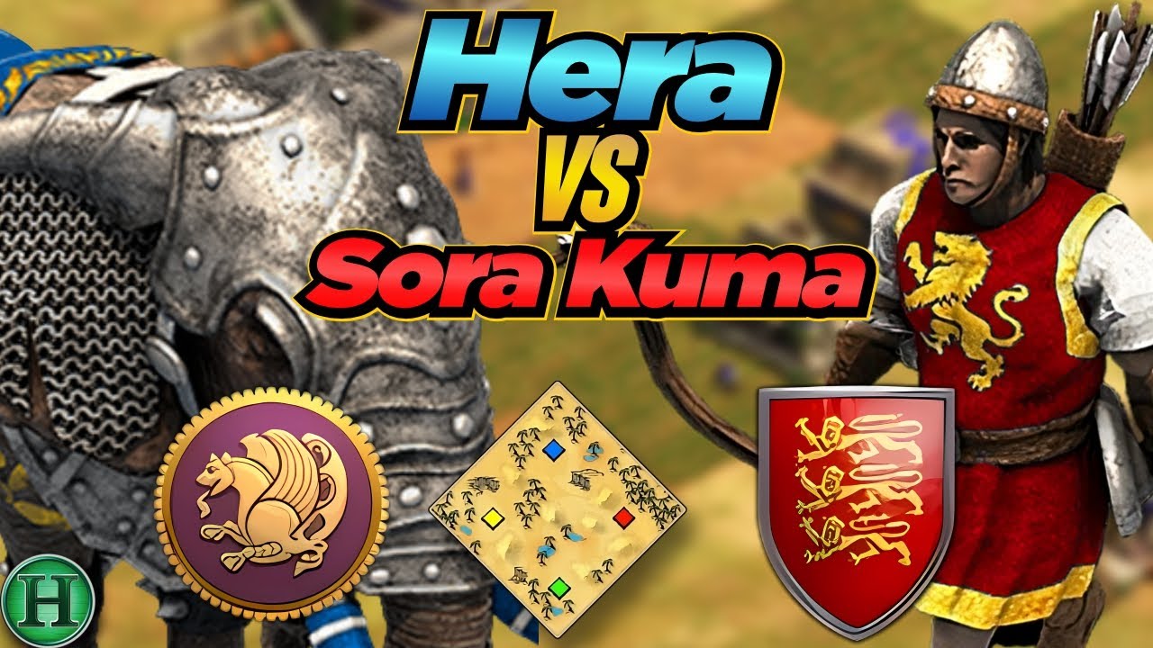 Persians vs Britons | 1v1 Arabia | vs Sora Kuma | AoE2