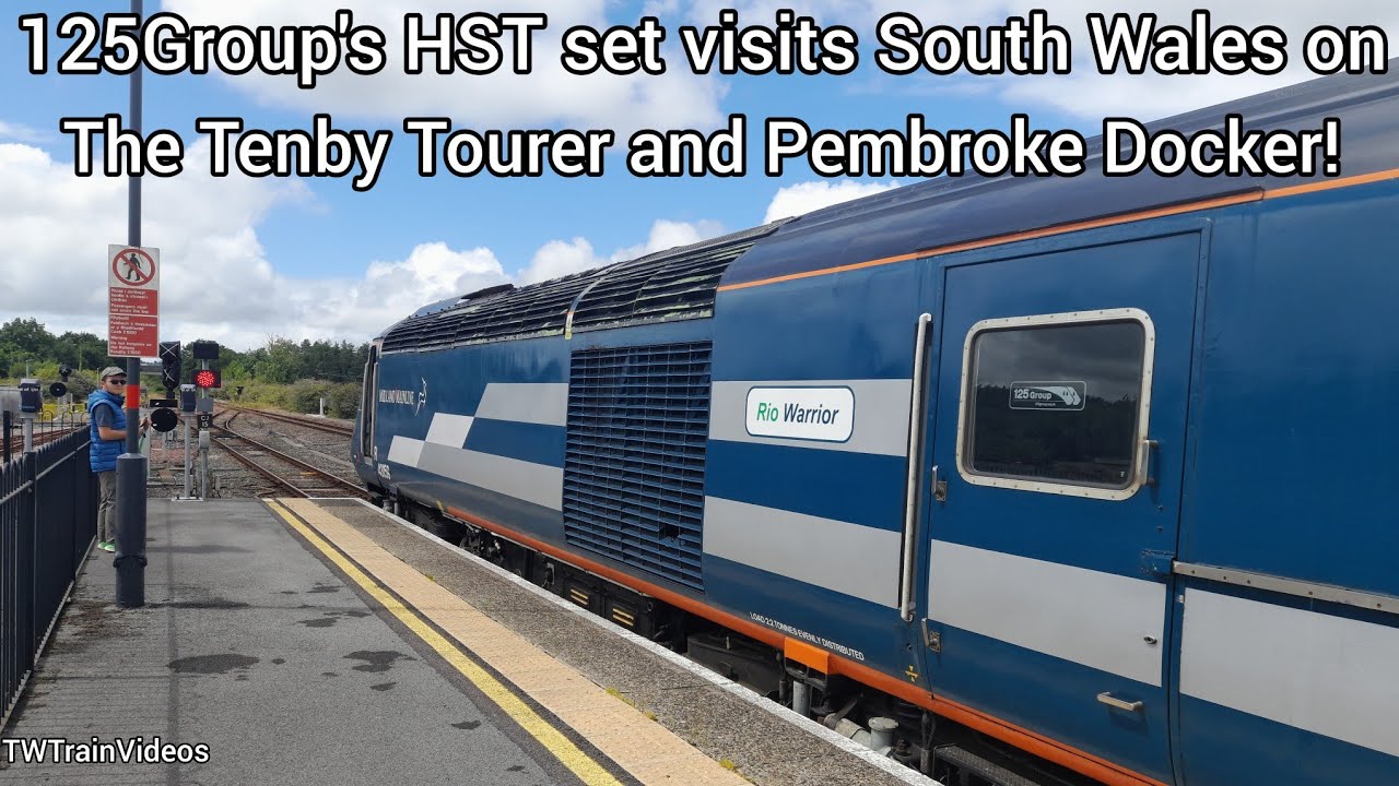 The Tenby Tourer and Pembroke Docker at Carmarthen and Ferryside (20/7/2025)