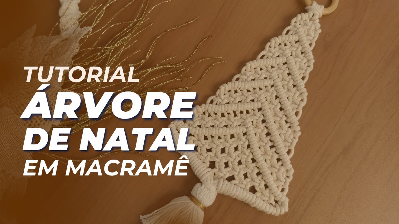 Tutorial Árvore de macramê| Painel de arvore em macramê