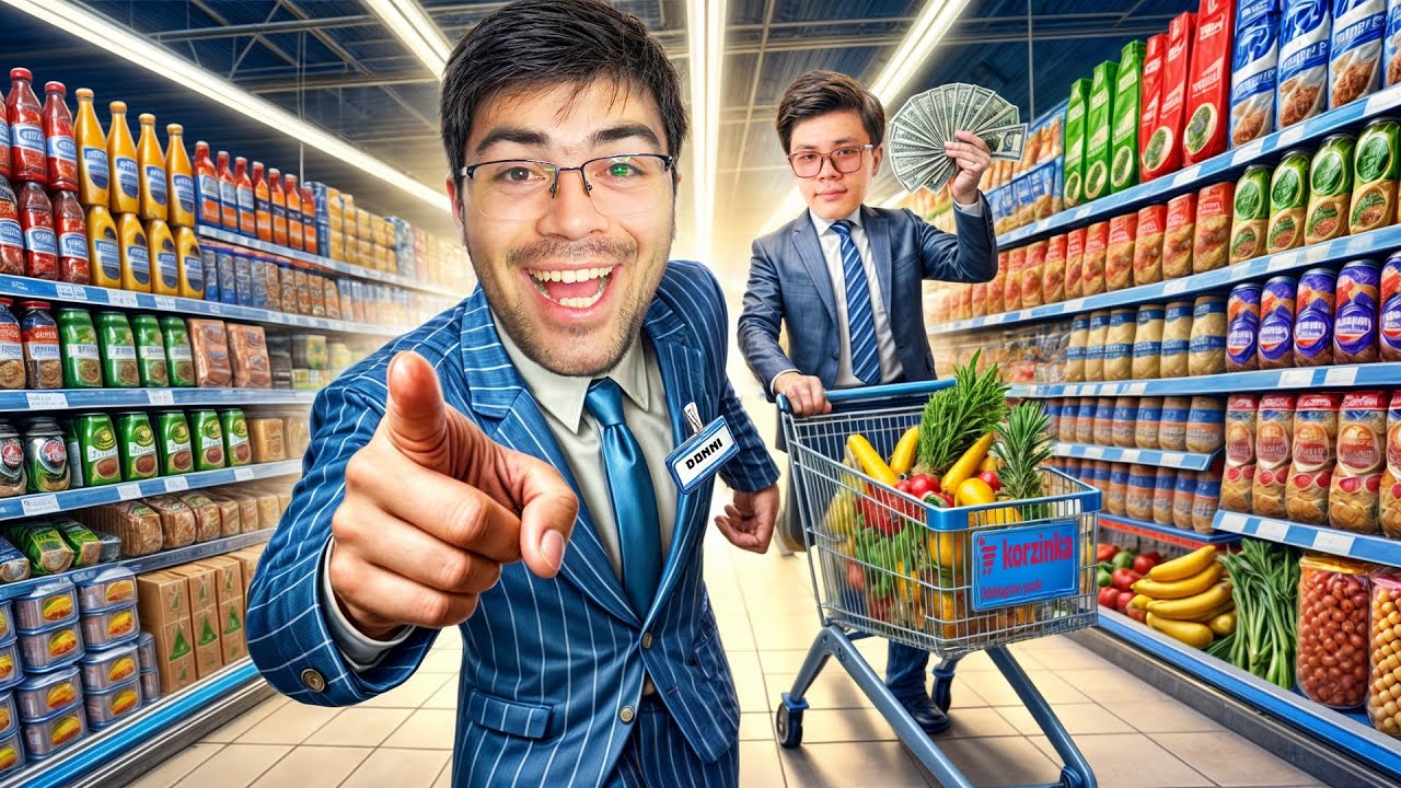 DOKONIMIZ YANADA KATTALASHDI! SOQQANI BOSIB SAVDO QVOMIZAA - GROCERY STORE SIMULATOR
