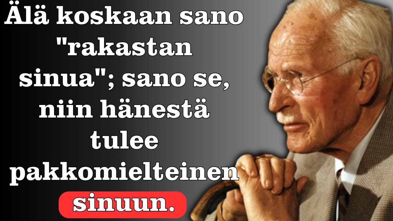 7 lausetta, jotka sulattavat minkä tahansa miehen (paljon parempi kuin 'rakastan sinua') | Carl Jung