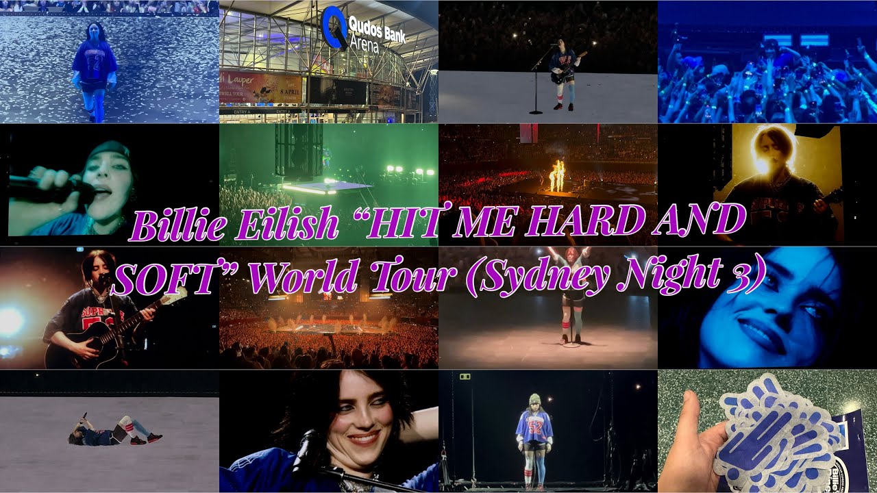A VERY EMOTIONAL NIGHT - Billie Eilish “HIT ME HARD AND SOFT” World Tour (Sydney Night 3)