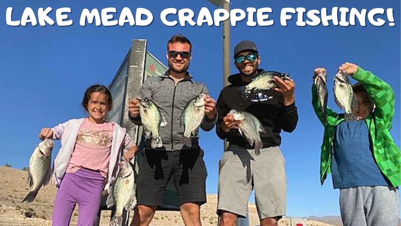 Lake Mead Crappie Fishing with the Twins and Will Carrier  Echo Bay 2022