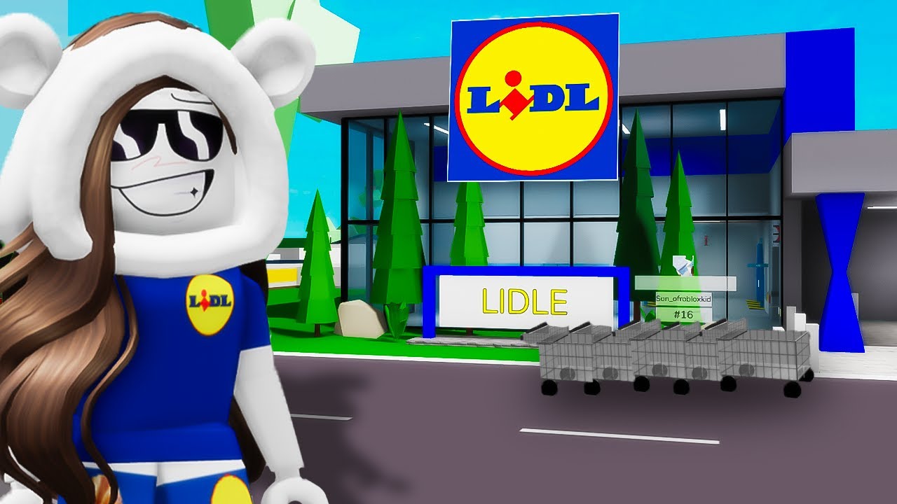 HO APERTO UN SUPERMERCATO LIDL SU BROOKHAVEN ROBLOX!