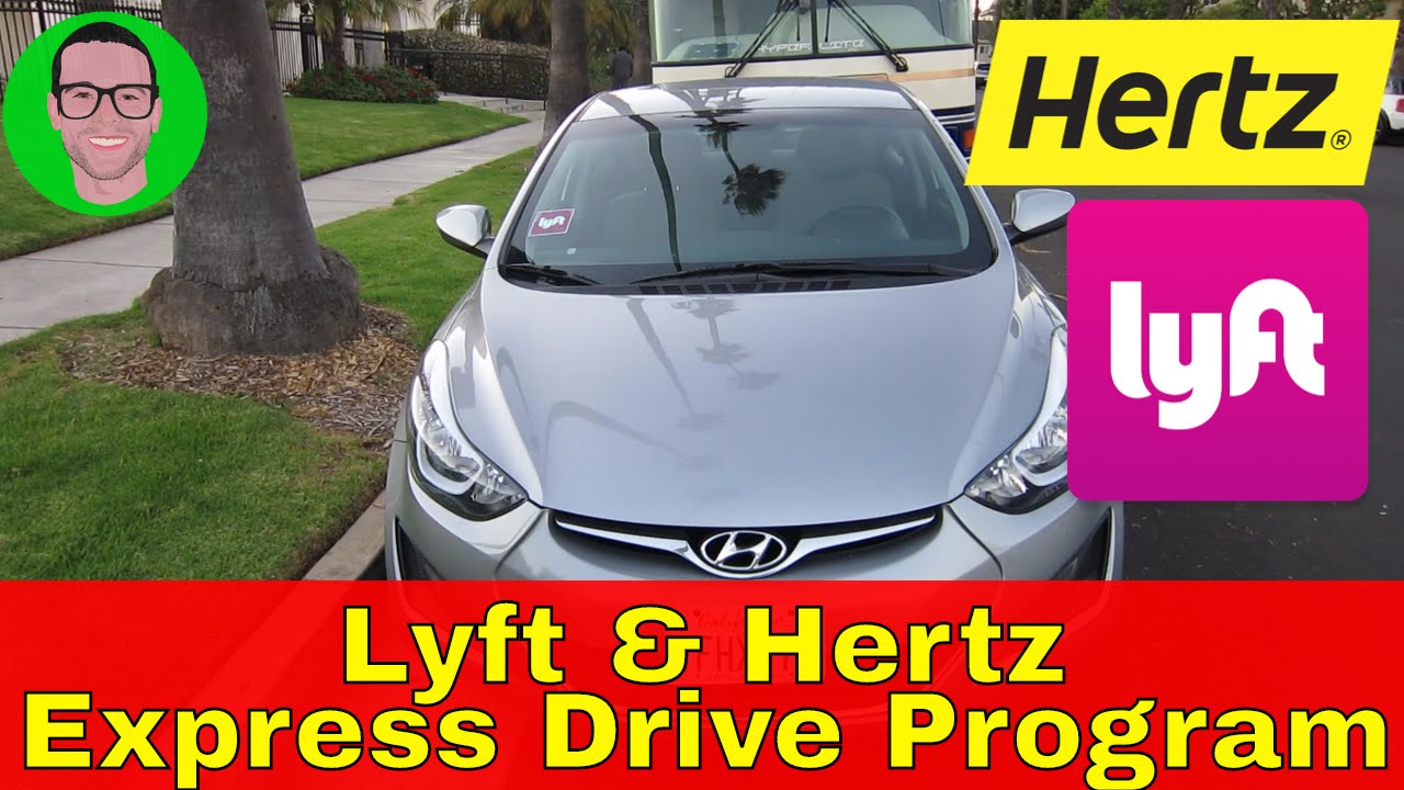 Lyft & Hertz Express Drive Rental - Free Car With 85 Trips!