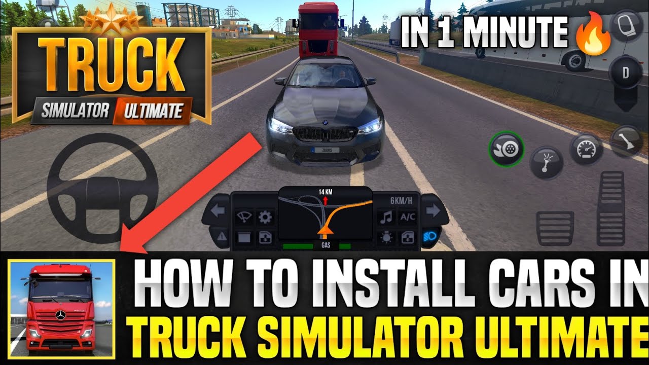 Как добавить автомобили в Truck Simulator Ultimate в 2024 году - Добавить автомобиль в Truck Simu...