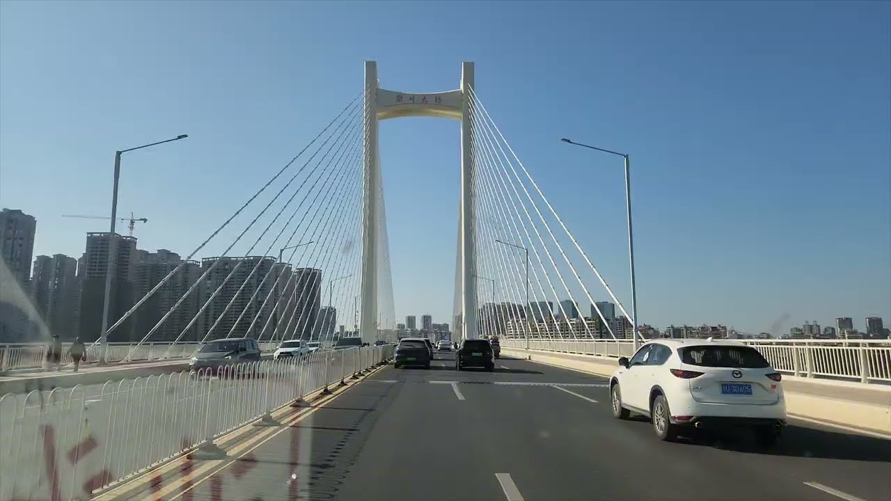 中国🇨🇳广东省，乘坐城际客运班车，从汕头到潮州
