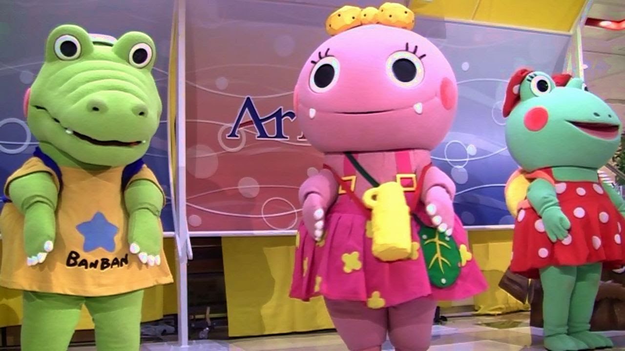 【ざわざわ森のがんこちゃん 】テレビアニメキャラクターショー★アリオ鳳 NHK Anime Gankochan character show