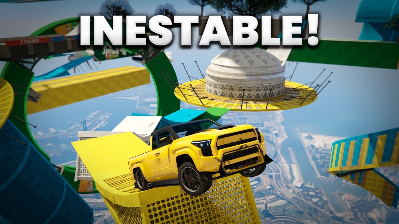 PARKOURS con TODOTERRENOS! Me Confié y PERDÍ! | Parkour GTA Online