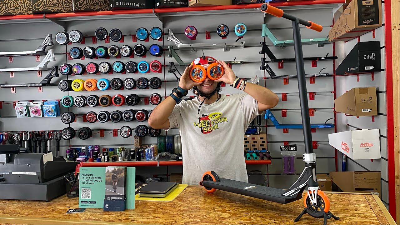 COMO MONTAR un SCOOTER desde cero——-How To Make A Scooter Custom——