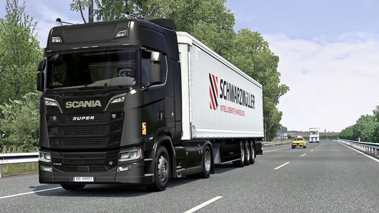 ETS2 1.47 - SCANIA 770S V8 - Trip: Albacete - Seville