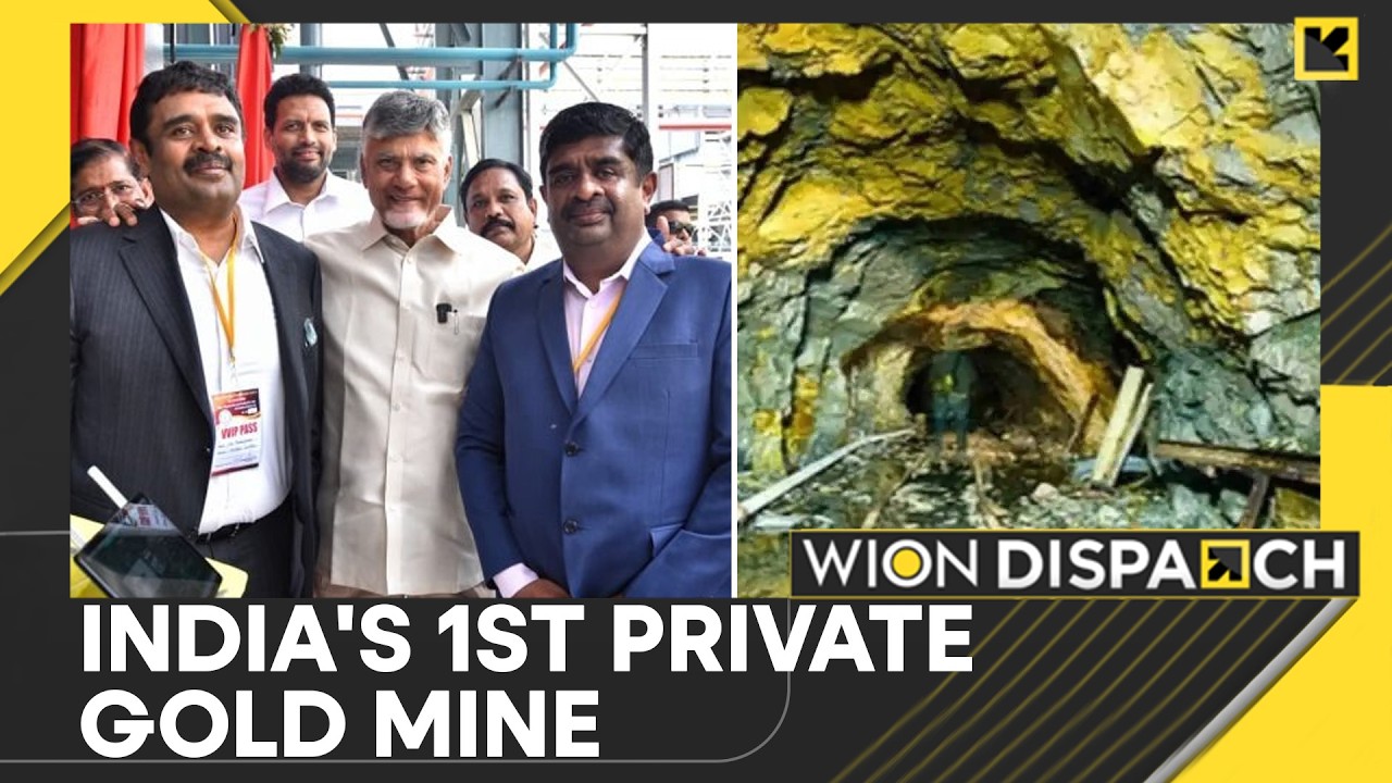 Chandrababu Naidu Unveils Multi-Million Dollar Gold Mine Project | WION News
