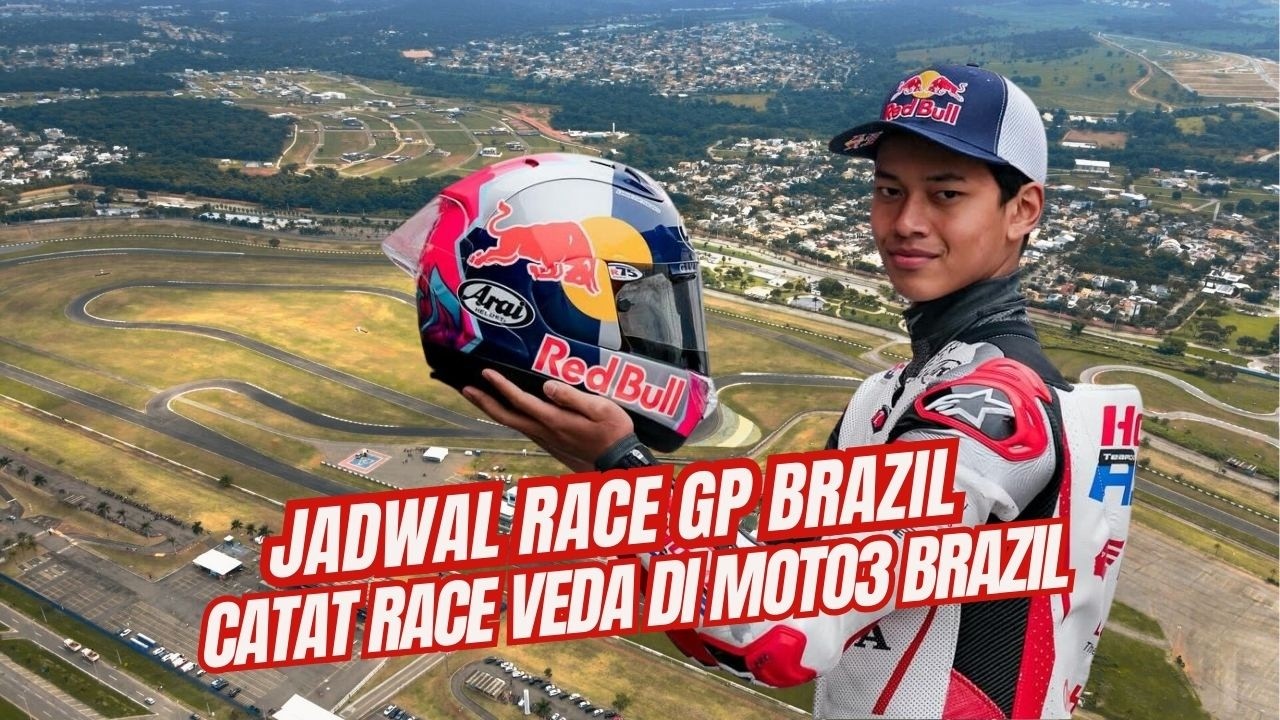 CATET! Jadwal MotoGP Brazil Akhir Pekan Ini, Veda Race Minggu Malam