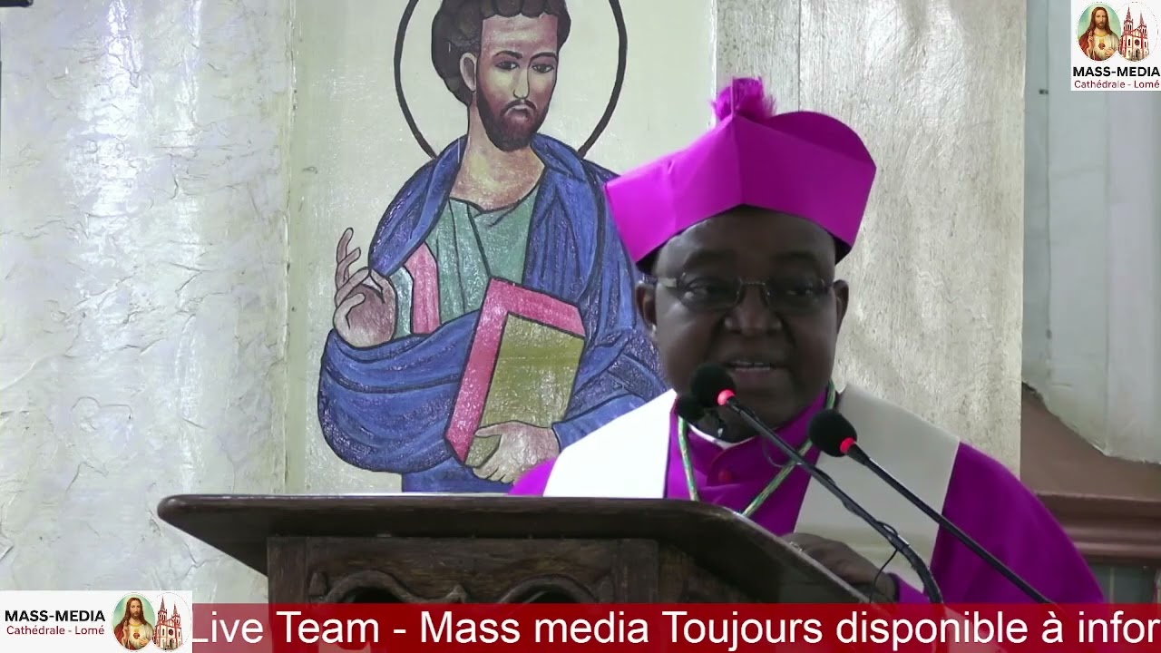Mgr homélie à l'occasion du jubilé d'argent de 3 prêtres