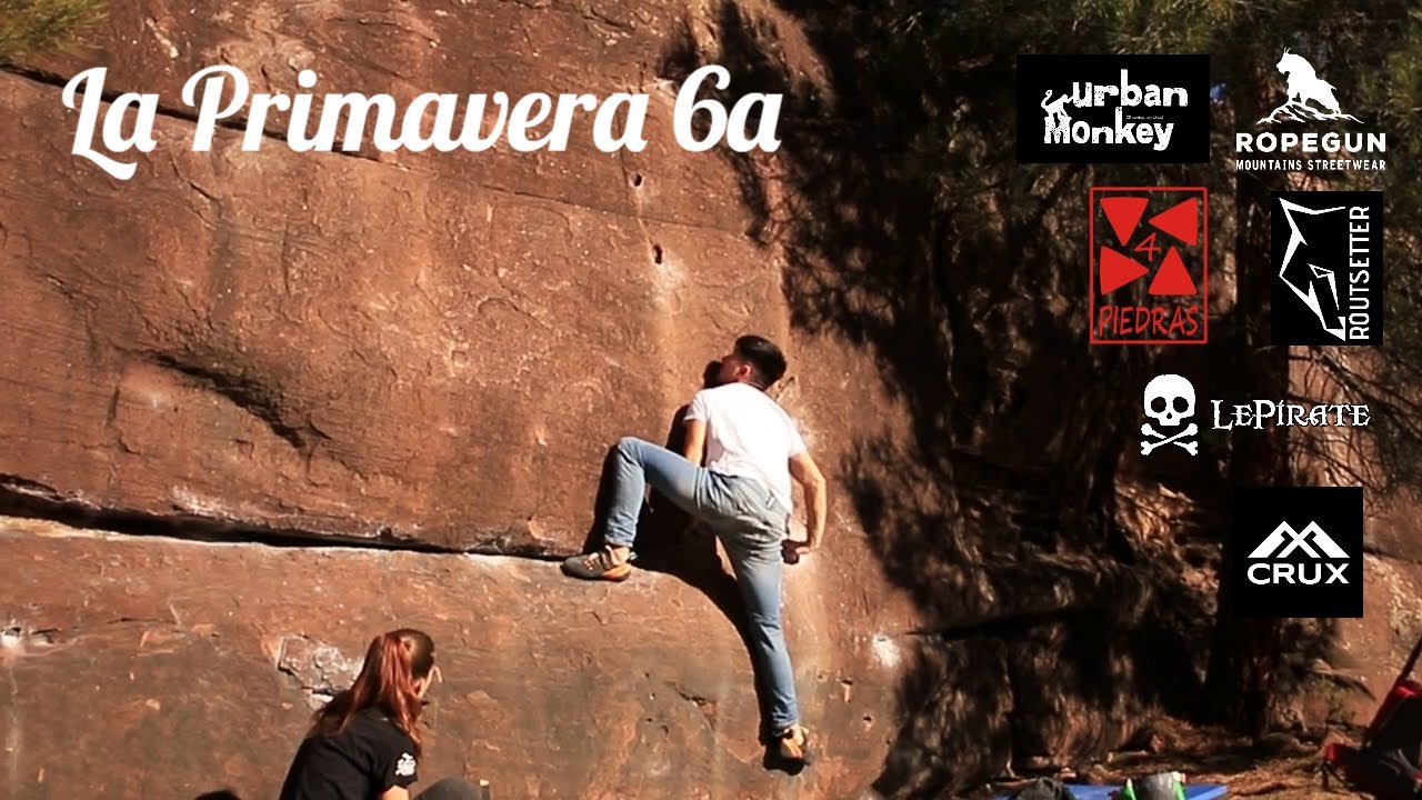 La Primavera 6A | Boulder Albarrac&iacute;n | Sector Cabrerizo