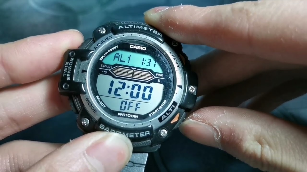 ¡Todo lo que ofrece este Casio!  Guía rápida de uso del Casio sgw-300h