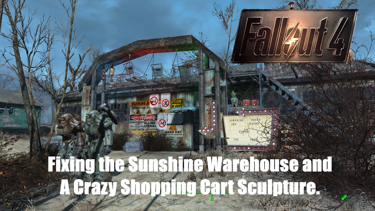 Fallout 4 No Mods Mini Build  The Sunshine Warehouse