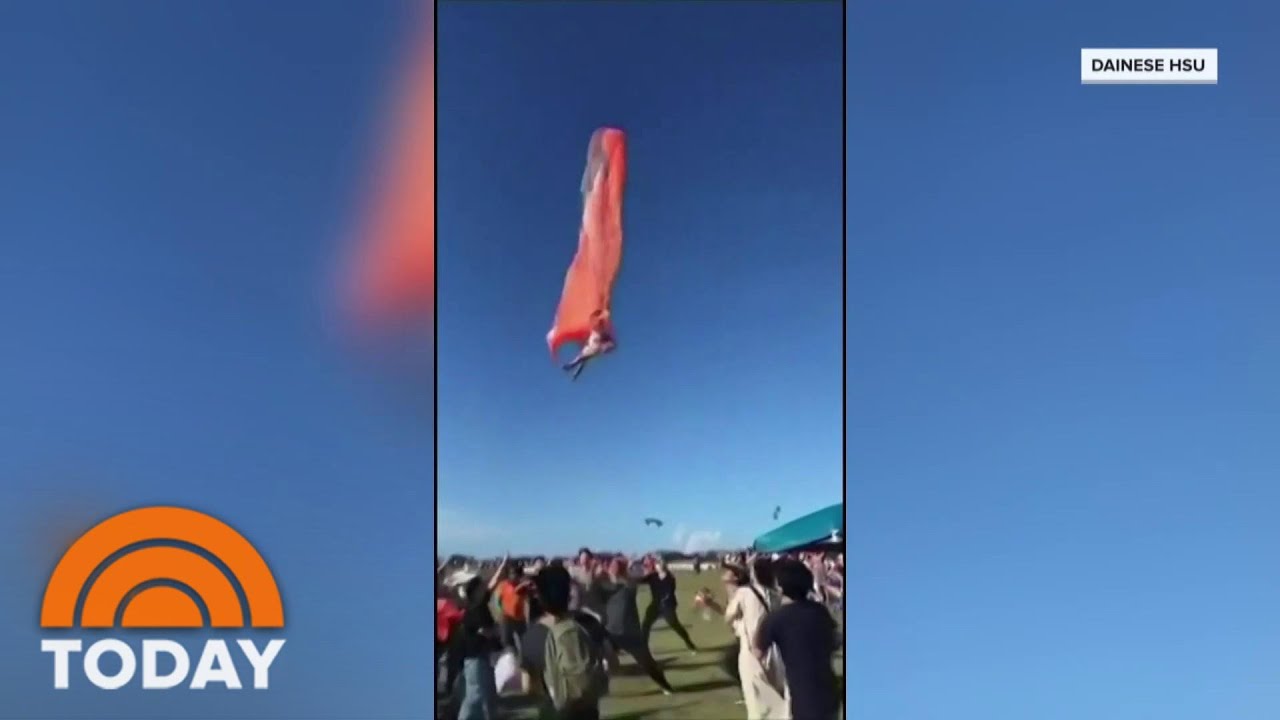 Video Shows 3-Year-Old Girl Swept Into The Air By Kite | TODAY