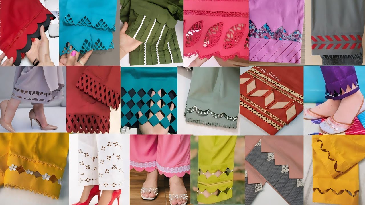 Cutwork Trouser Design for Kurti | Viral Fashion Trend 🔥