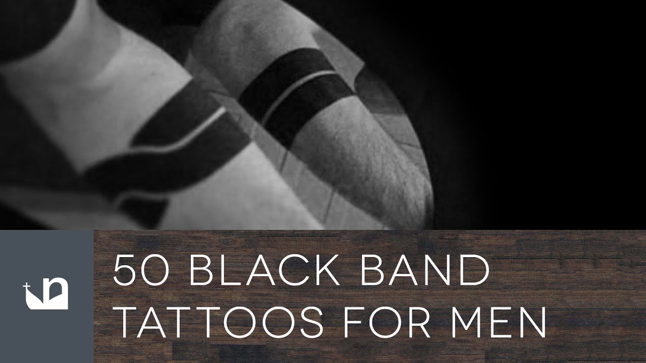 50 Black Band Tattoos For Men