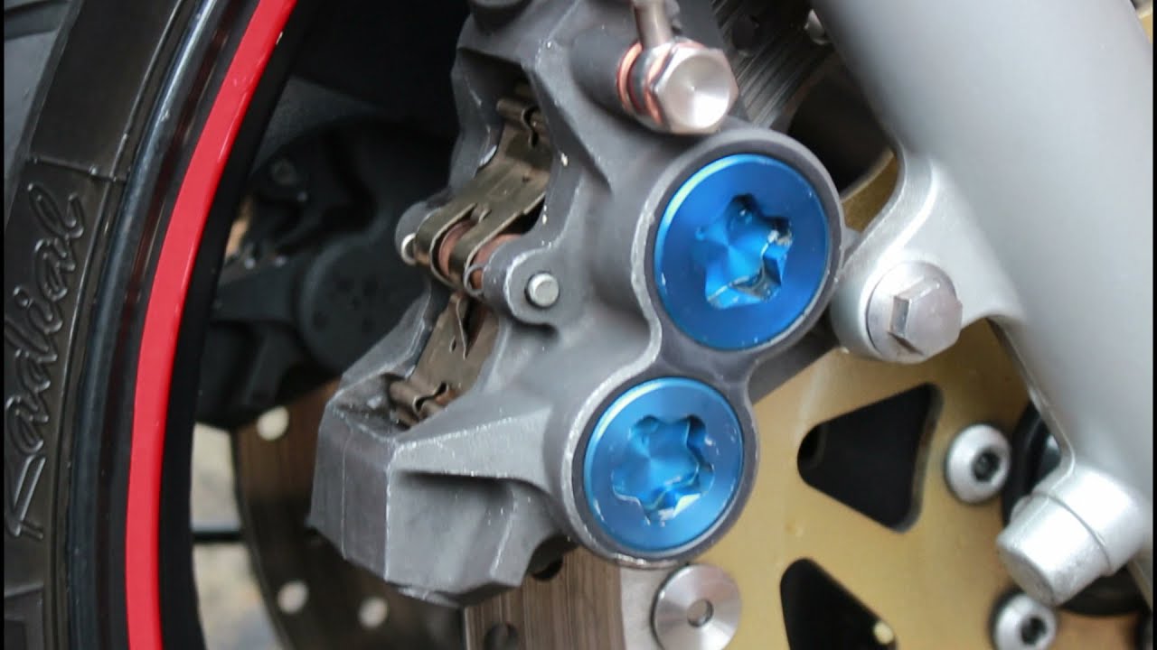 Избавьтесь от старых тормозов, купите суппорты Yamaha Blue Spot.