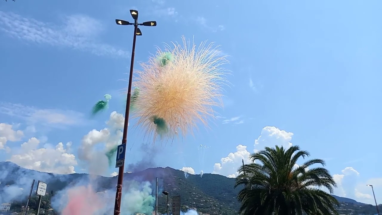 Grandioso Spettacolo Pirotecnico del Panegirico,  Sestiere Costaguta. 💚💚💚🏴󠁧󠁢󠁥󠁮󠁧󠁿🏴󠁧󠁢󠁥󠁮󠁧󠁿🏴󠁧󠁢󠁥󠁮󠁧󠁿