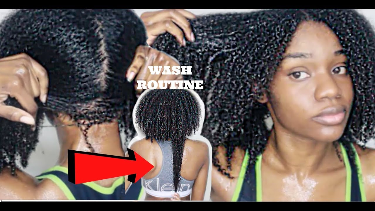 Trying to Grow 4 Inches in 3 Months!!! Natural Hair Wash Routine For Growth!