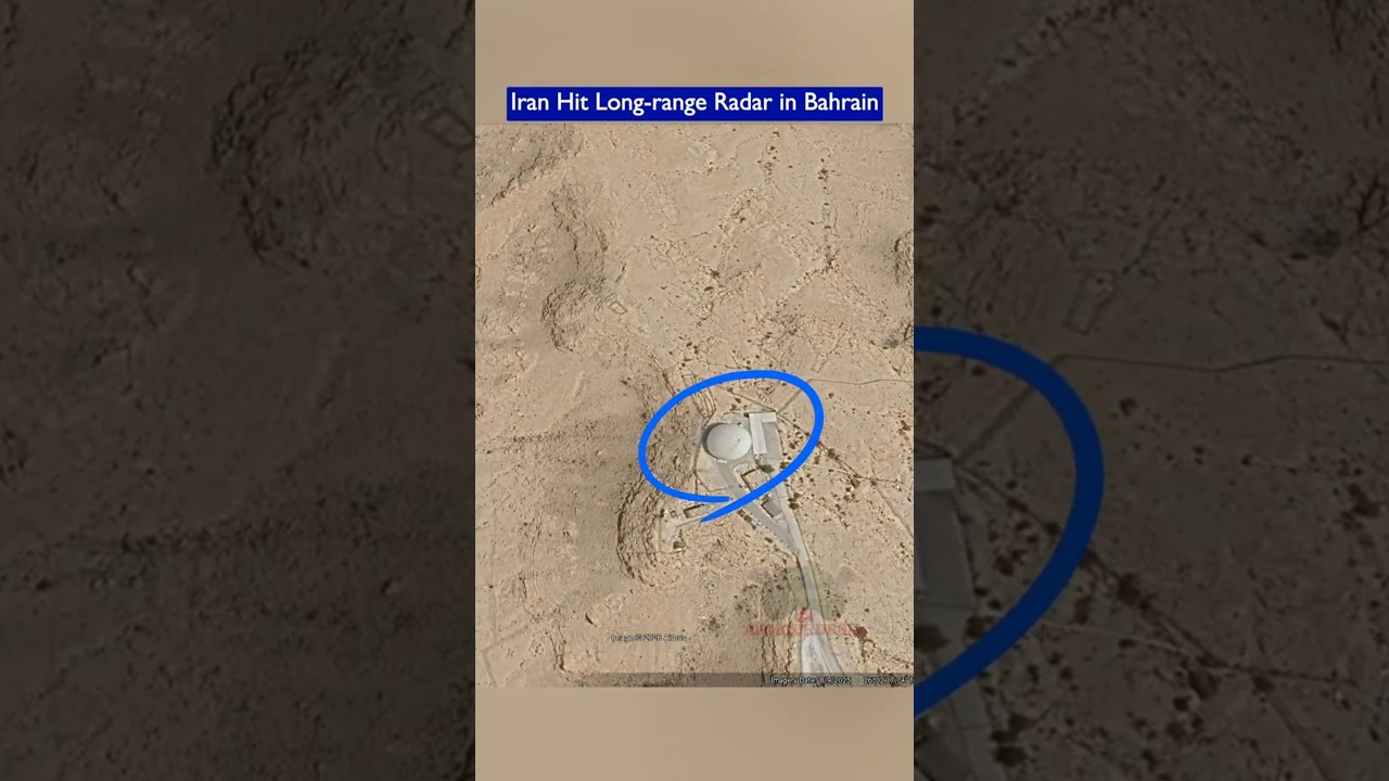 Iranian Drone Destroys Long-Range Radar in Bahrain!!