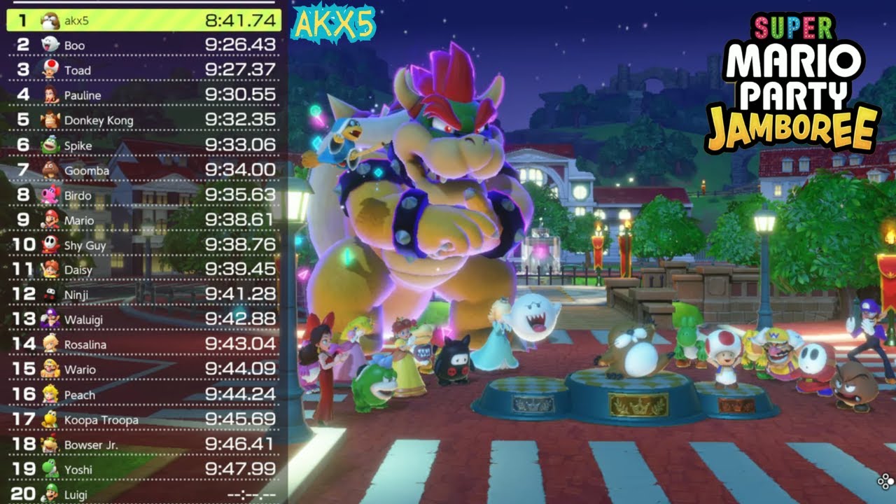 SUPER MARIO PARTY JAMBOREE Koopathlon Koopa Troopa