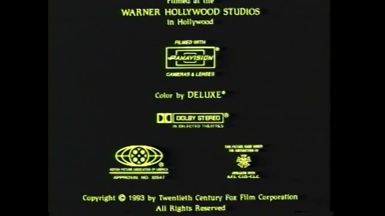 Robin Hood: Men in Tights VHS Closing (20th Century Fox) 1997 60FPS