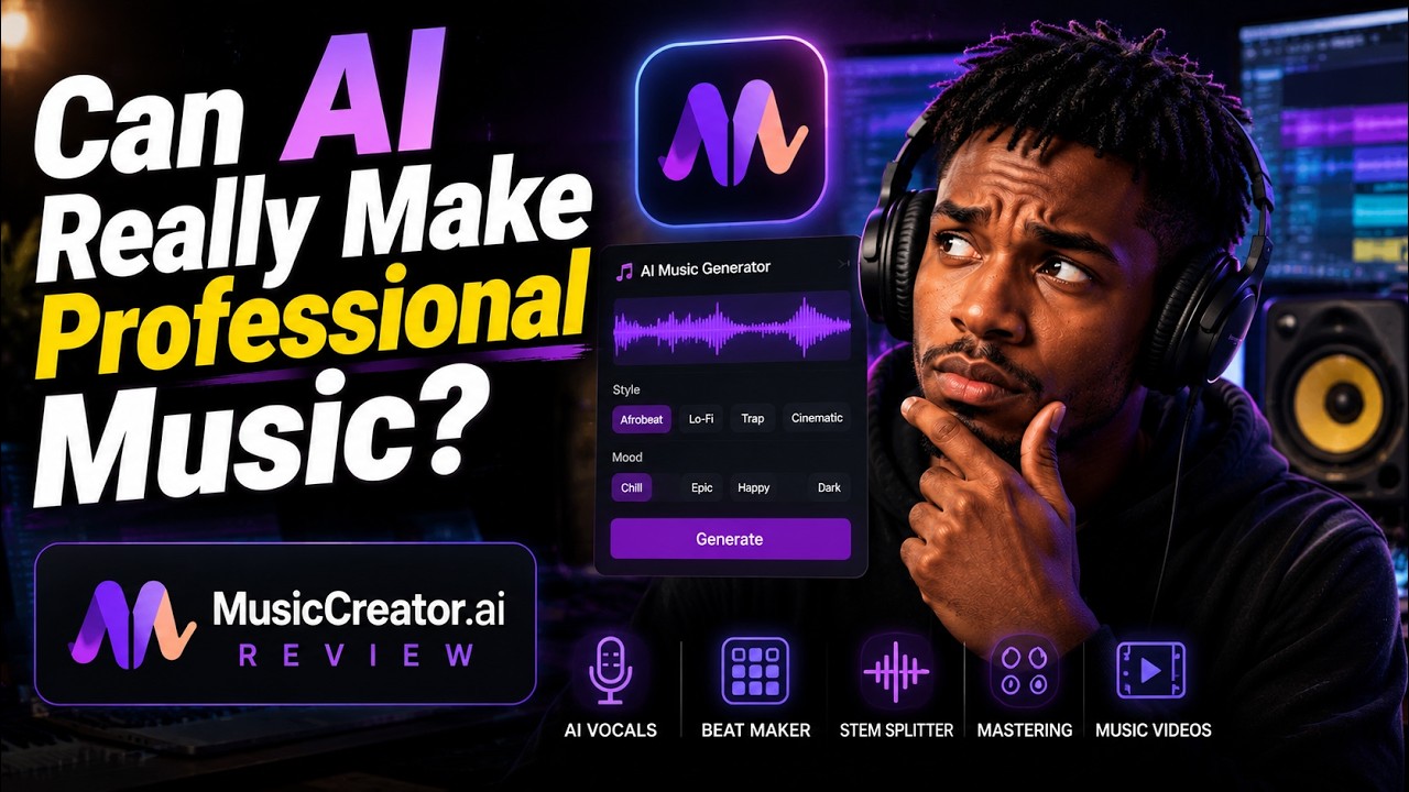 Действительно ли ИИ может создавать профессиональную музыку? | Обзор MusicCreator AI