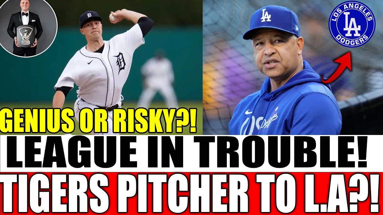 ⚾🔥 DODGERS EYE A PERFECT TRADE FOR A TIGERS PITCHER — GENIUS MOVE OR HUGE RISK?!