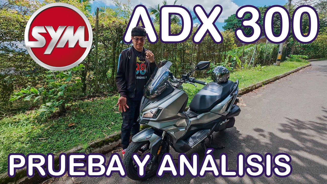 Hablemos de la SYM ADX TG 300, El Maxi Scooter para ir donde sea!....Casi...