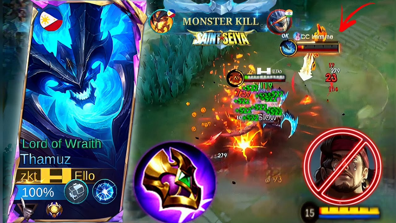 THAMUZ 2026 TOP GLOBAL BUILD IS LATE GAME UNLIMITED HEAL POWER🔥 ( Please Full Watch ) MLBB