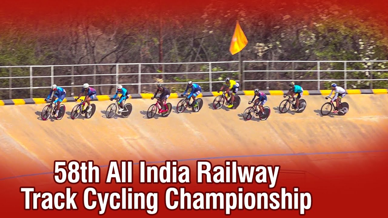 58th All India Railway Track Cycling Championship 2022 | Hyderabad | OU Cycling Velodrome | Day 01