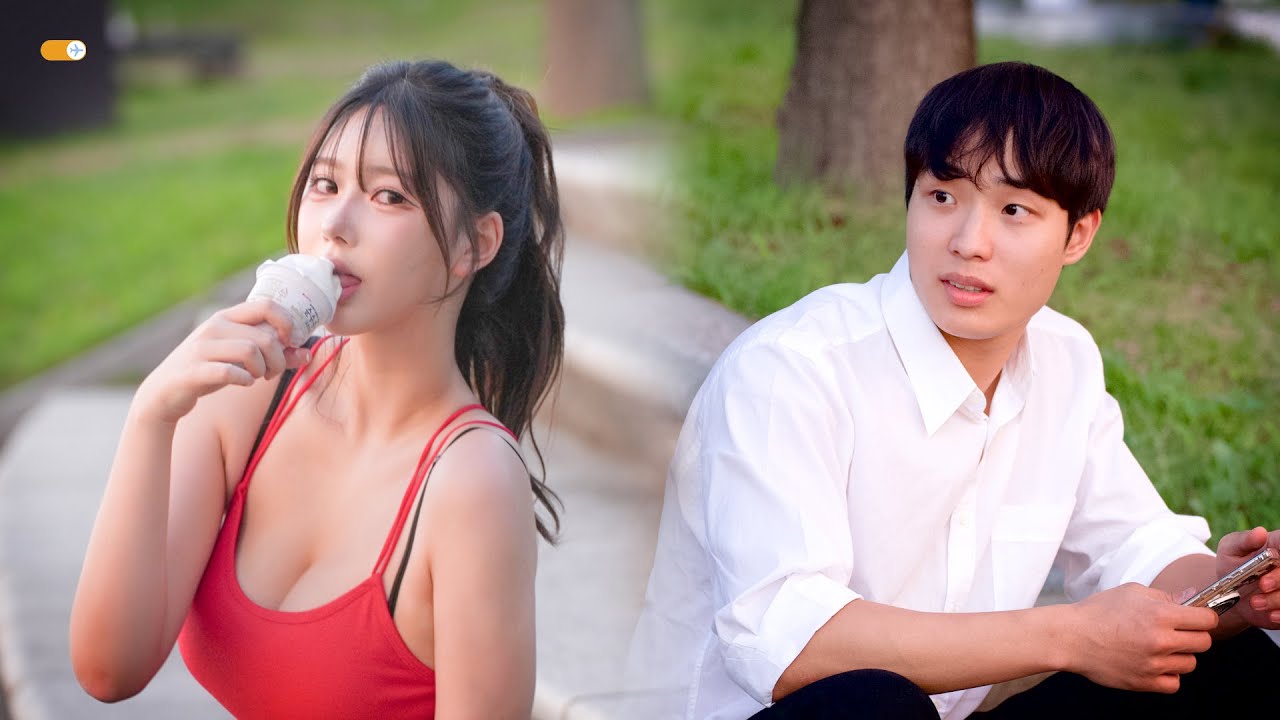 미녀가 시그널을 보냈을 때 시민들의 반응