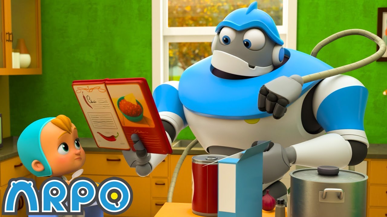 Lezzetli Yemek Seti | ARPO | &Ccedil;ocuk &Ccedil;izgi Filmleri | Moonbug Kids T&uuml;rk&ccedil;e