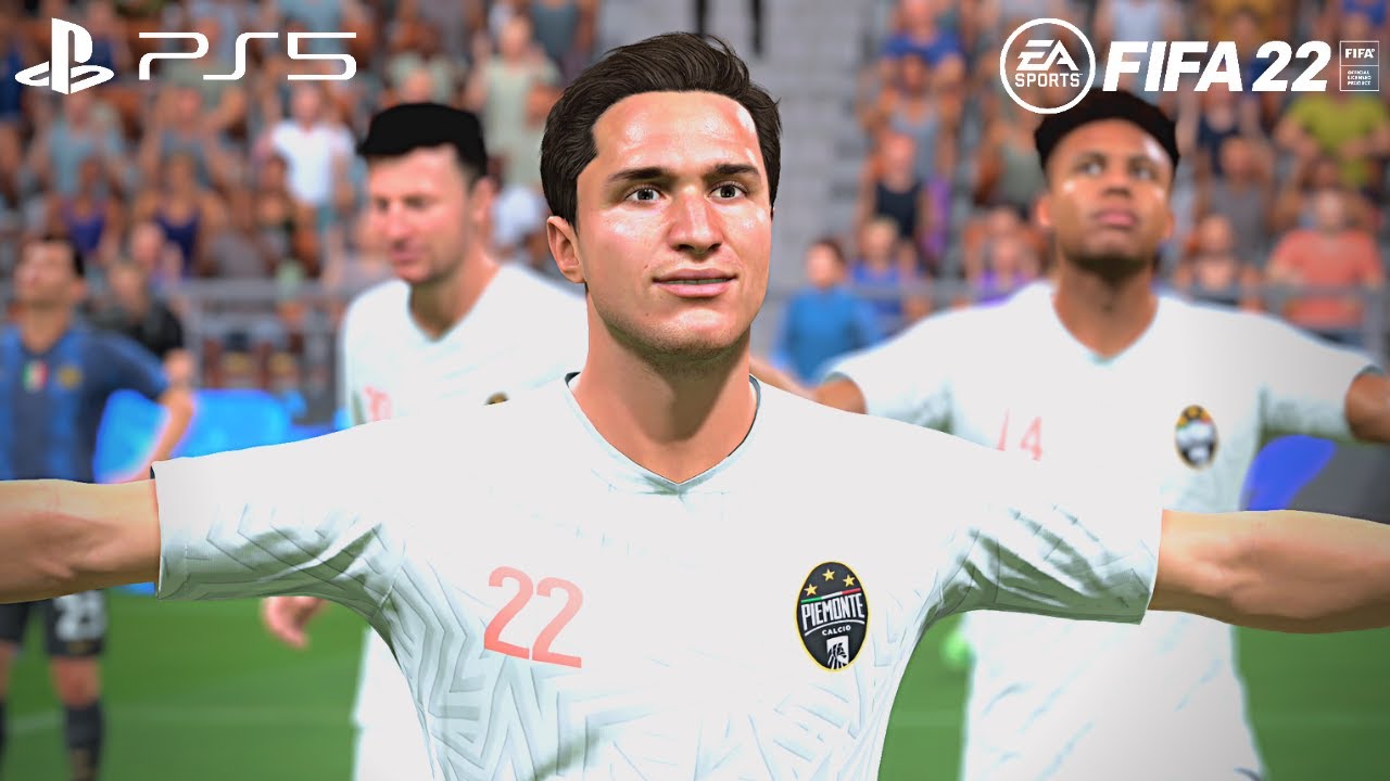 FIFA 22 &mdash; Интер против Ювентуса &mdash; Серия А, полный матч, геймплей на PS5 | 4K