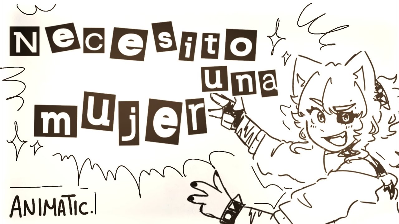 Necesito una mujer / Cuarteto de Nos (animatic)
