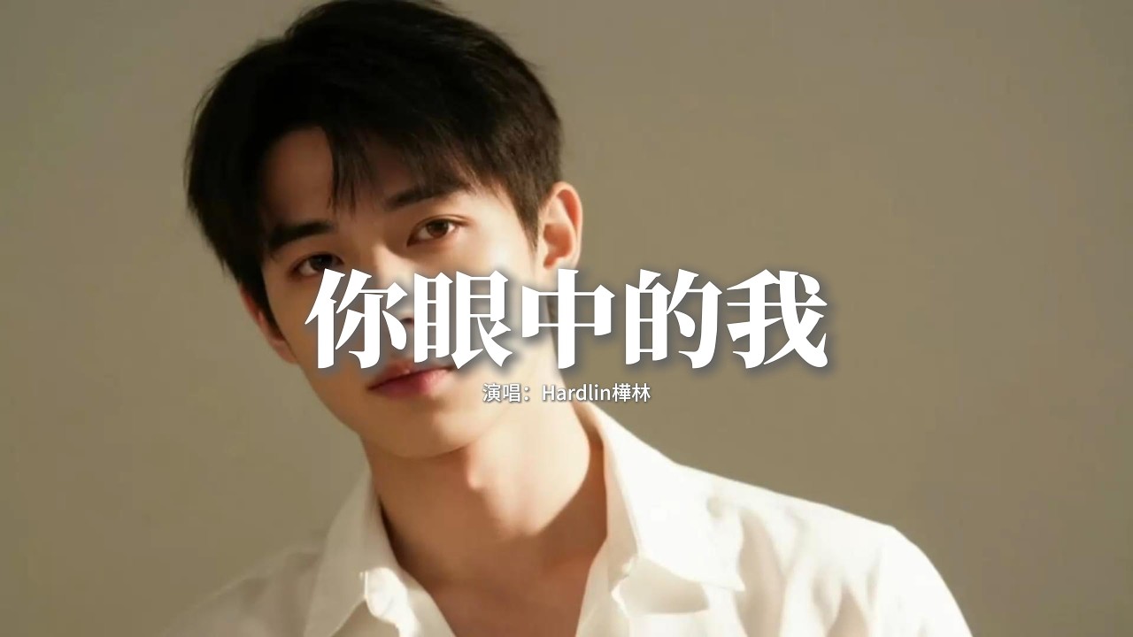 Hardlin樺林 - 你眼中的我『我總一次次地懷念那天 燦爛的星空，你眼神閃爍 無盡的星河 我只想看你笑容，你總一遍遍地訴說難過 希望我能懂得，似若一瞬的煙火 凋落。』【動態歌詞MV】