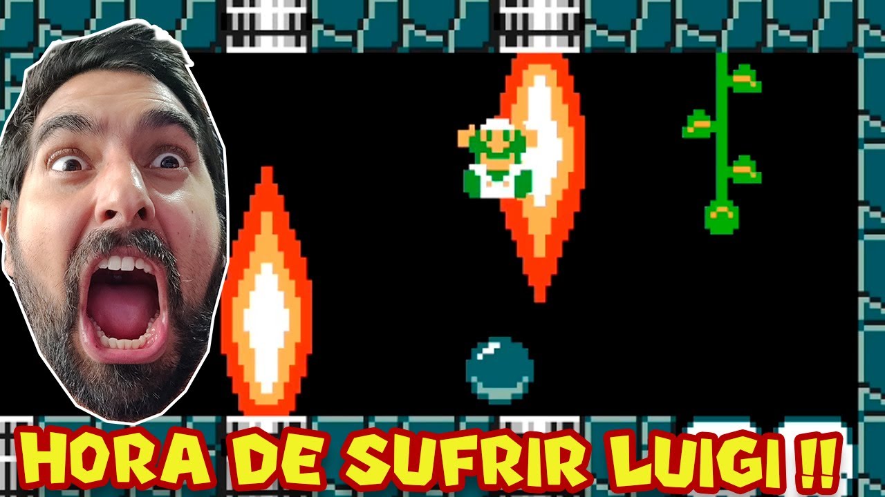 HORA DE SUFRIR LUIGI !! - Mario Maker 2 Desafío Experto con Pepe el Mago (#21)