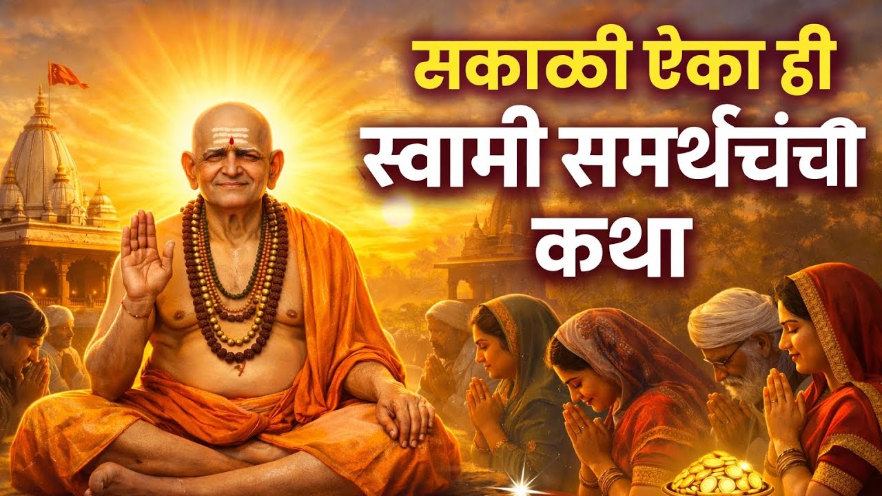 🙏 सकाळी ऐका ही स्वामी समर्थांची कथा | घरात सुख-समृद्धी येईल