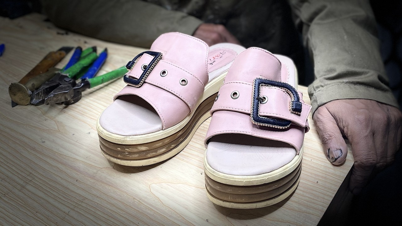 Я Восстановил Эти Разбитые Сандалии!
