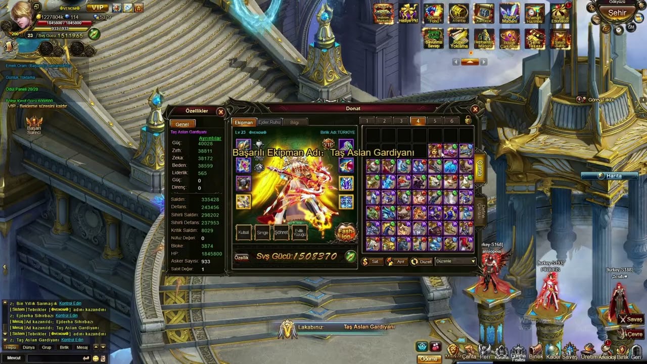 Legend Online (Venom) 112 Binek ve Kanat Ünvanları
