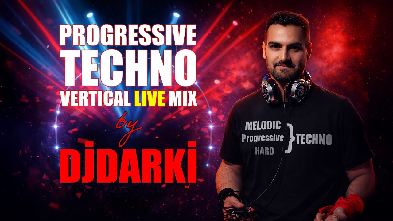 Progressive Techno 2026 | Vertical Live Mix by Djdarki | Deep Ritual & Hypnotic Journey