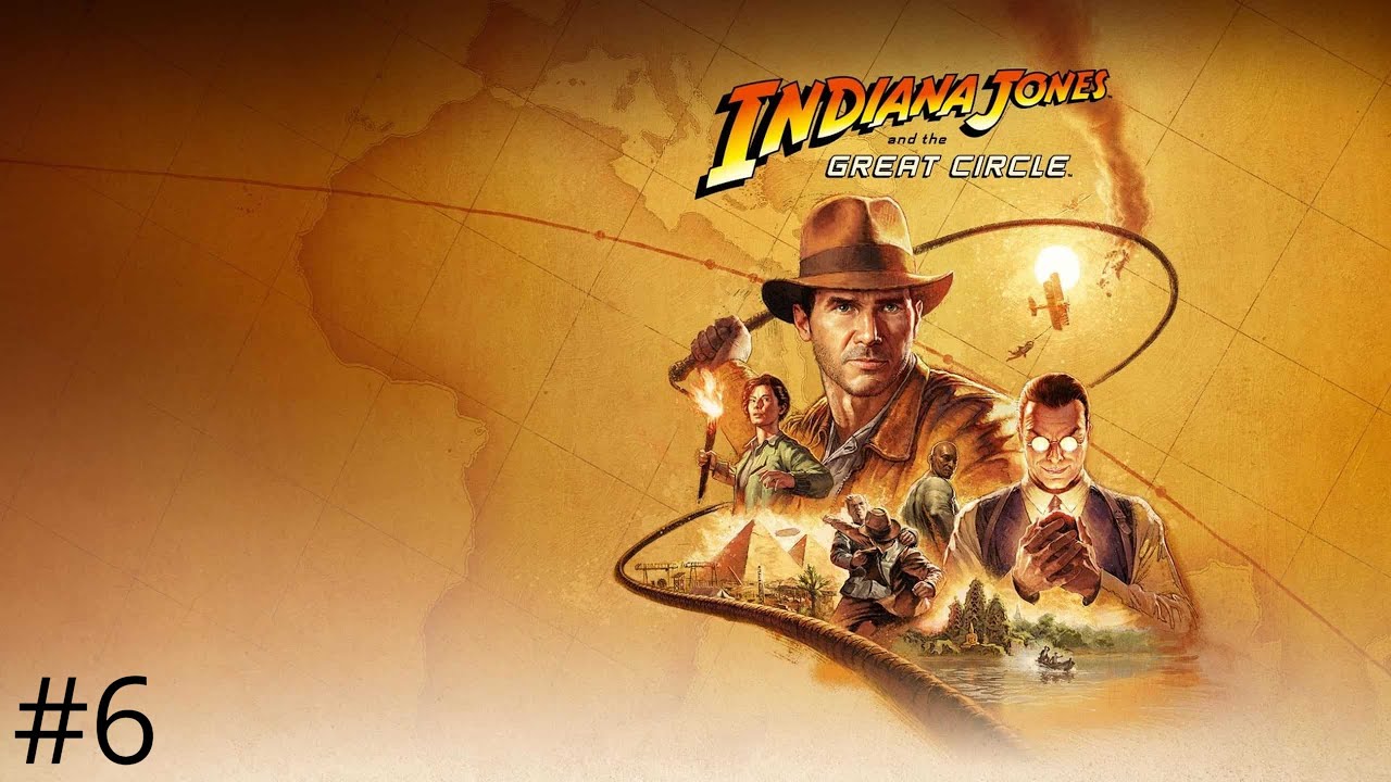 Indiana Jones and The Great circle #6 - SOFRENDO EM PUZZLE E CHEGANDO NO EGITO