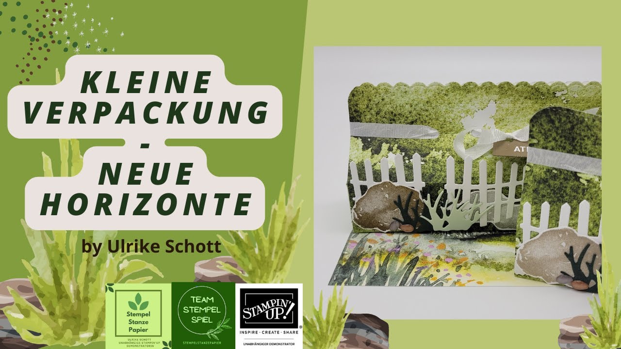 Traumhaft schön (!!!): Produktreihe Neue Horizonte| Kleine Verpackung| Stampin’Up
