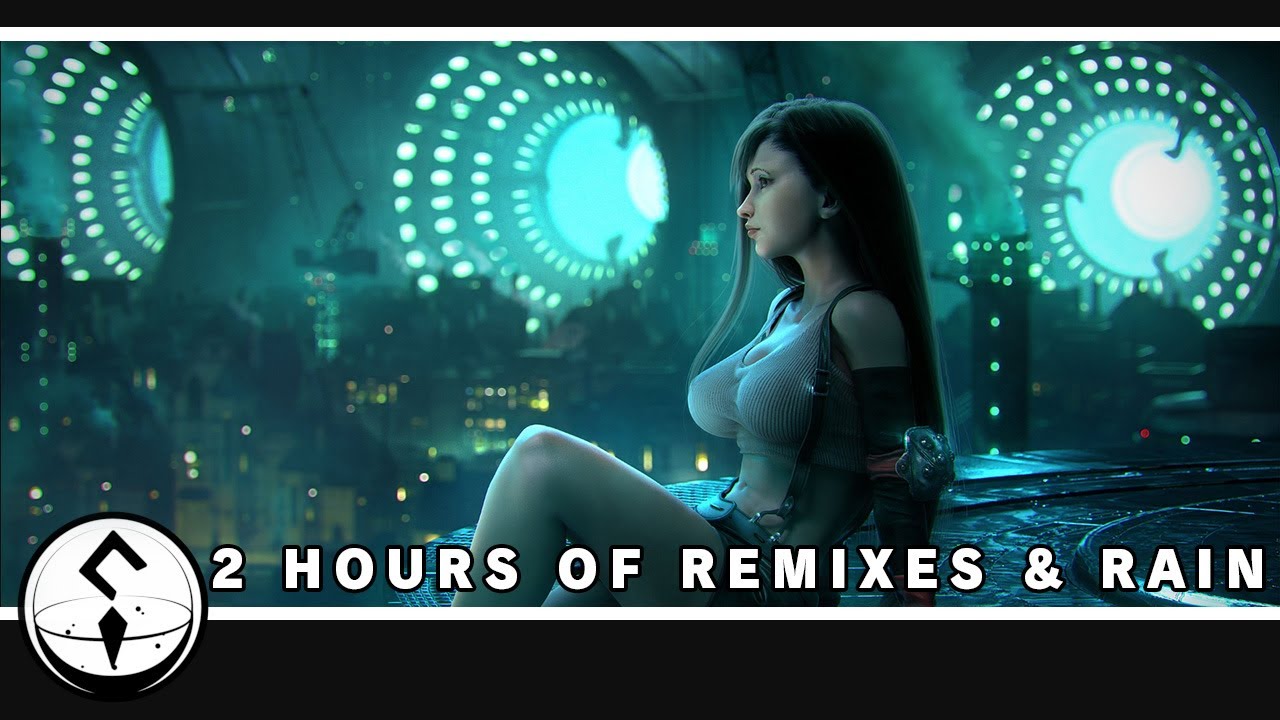 2 ½ Hours of Relaxing Final Fantasy Music (Chill Remix and Rain) - ASMR - Rain Part 2